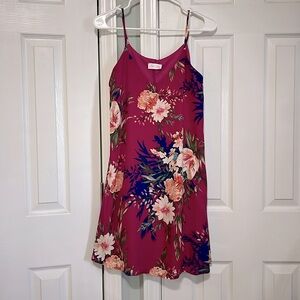 Floral Pink Lily dress